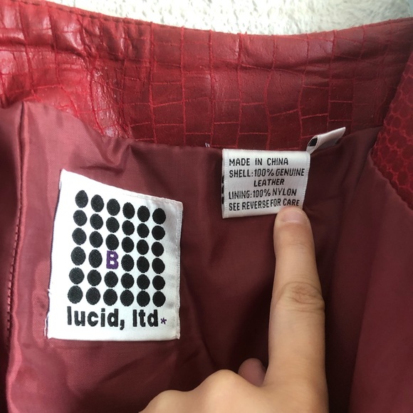 Vintage Genuine Leather Snakeskin High Waist Pants | 1 - Picture 3 of 5